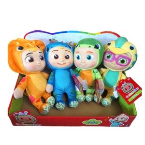 Cocomelon 9" Plush Doll  JJ Bella CECE NICO Set of 4 NWT 2022